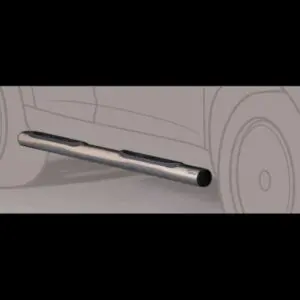 Land Rover Freelander 5 ukselise 1998-2005 küljerauad plastmassist astmetega