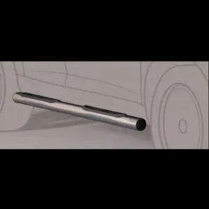 Mazda BT 50 2007-2009 küljerauad plastmassist astmetega