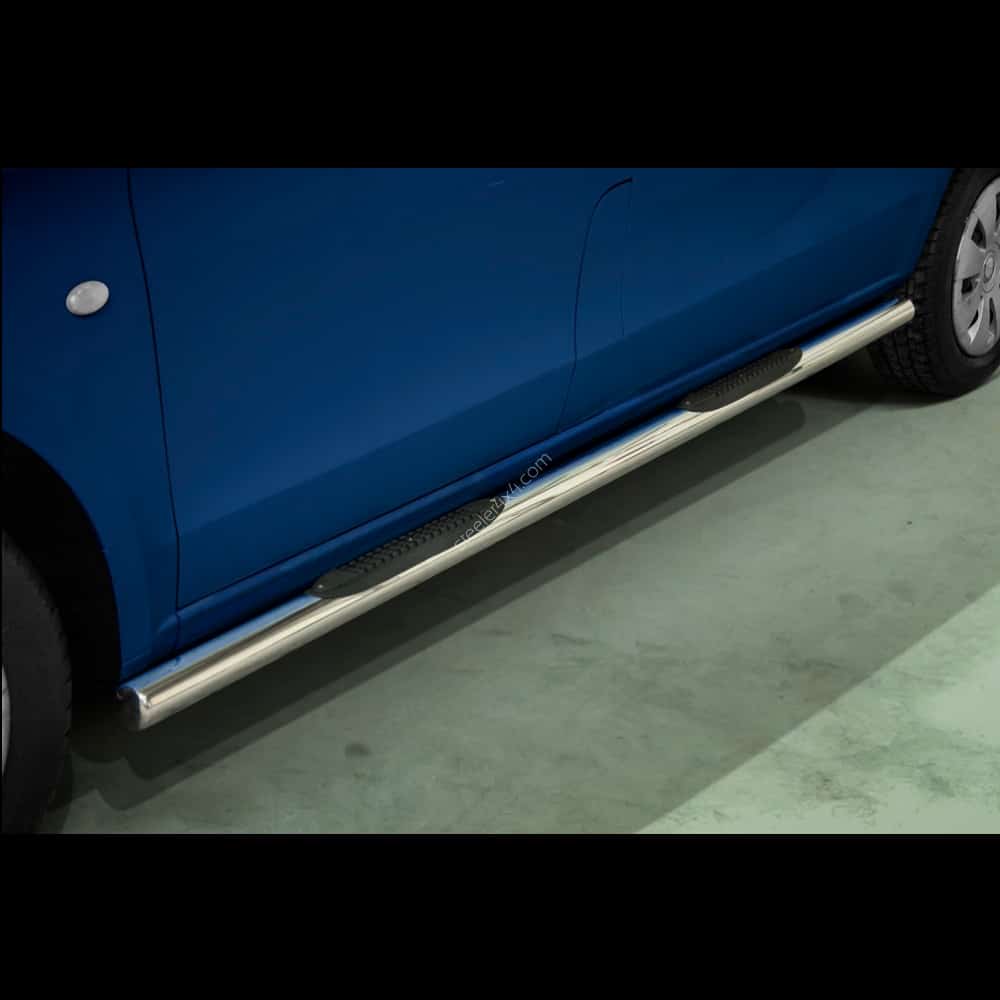 Mercedes Benz V Class 2014-2020 küljerauad plastmassist astmetega 1 Mercedes Benz V Class 2014-2020 küljerauad plastmassist astmetega