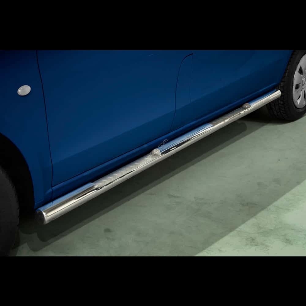 Mercedes Benz V Class 2014-2020 küljerauad astmetega 1 Mercedes Benz V Class 2014-2020 küljerauad astmetega