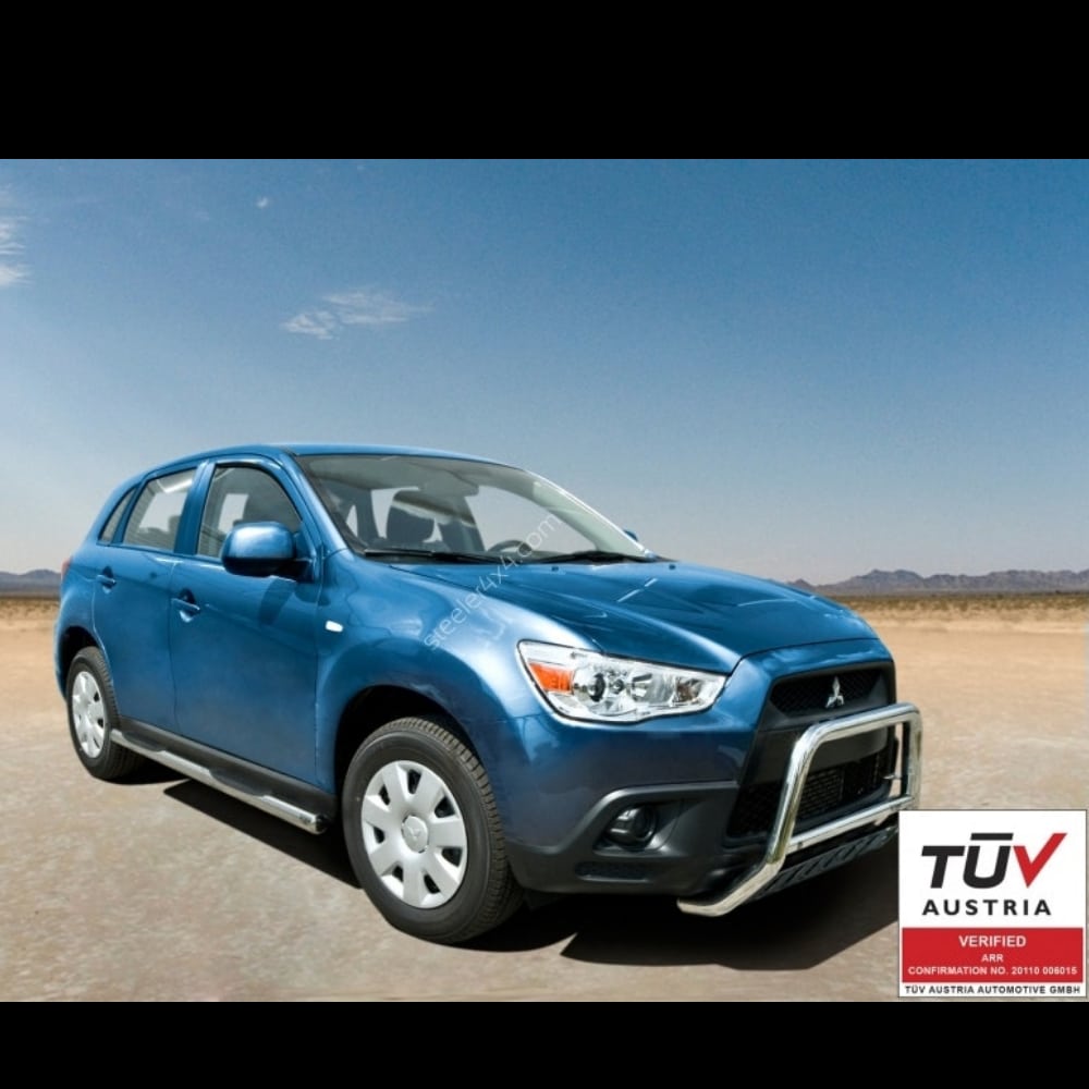 Mitsubishi ASX 2012-2016 küljerauad plastmassist astmetega 1 Mitsubishi ASX 2012-2016 küljerauad plastmassist astmetega