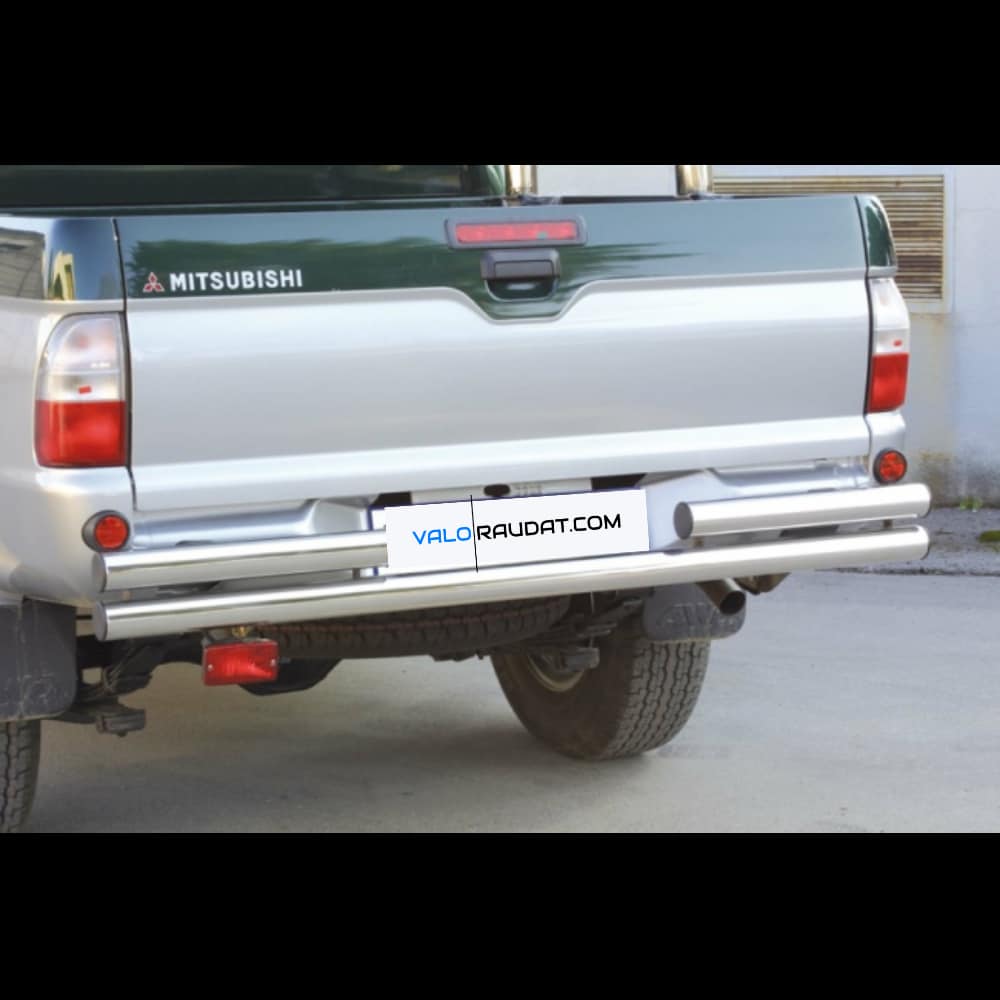 Mitsubishi L200 1993-2006 tagastange kaitseraud 2 toruga 1 Mitsubishi L200 1993-2006 tagastange kaitseraud 2 toruga