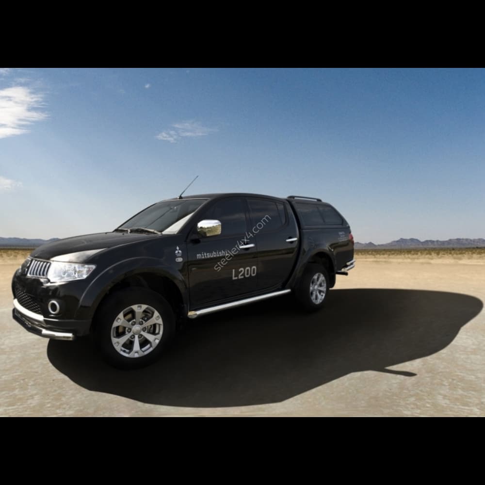 Mitsubishi L200 2006-2015 terasest superbar küljerauad 1 Mitsubishi L200 2006-2015 terasest superbar küljerauad