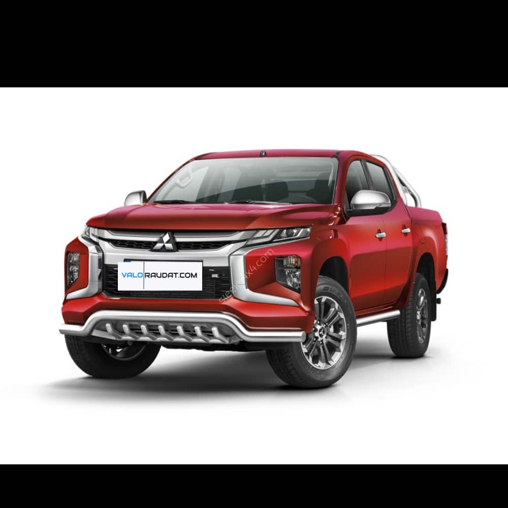 Mitsubishi L200 2019< esistange kaitseraud hammastega 1 Mitsubishi L200 2019< esistange kaitseraud hammastega