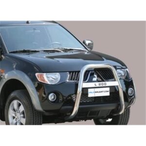 Mitsubishi L200 Club Cap 2006-2009 kaitseraud vaherauaga (Graveeringuga) (Kõrge)