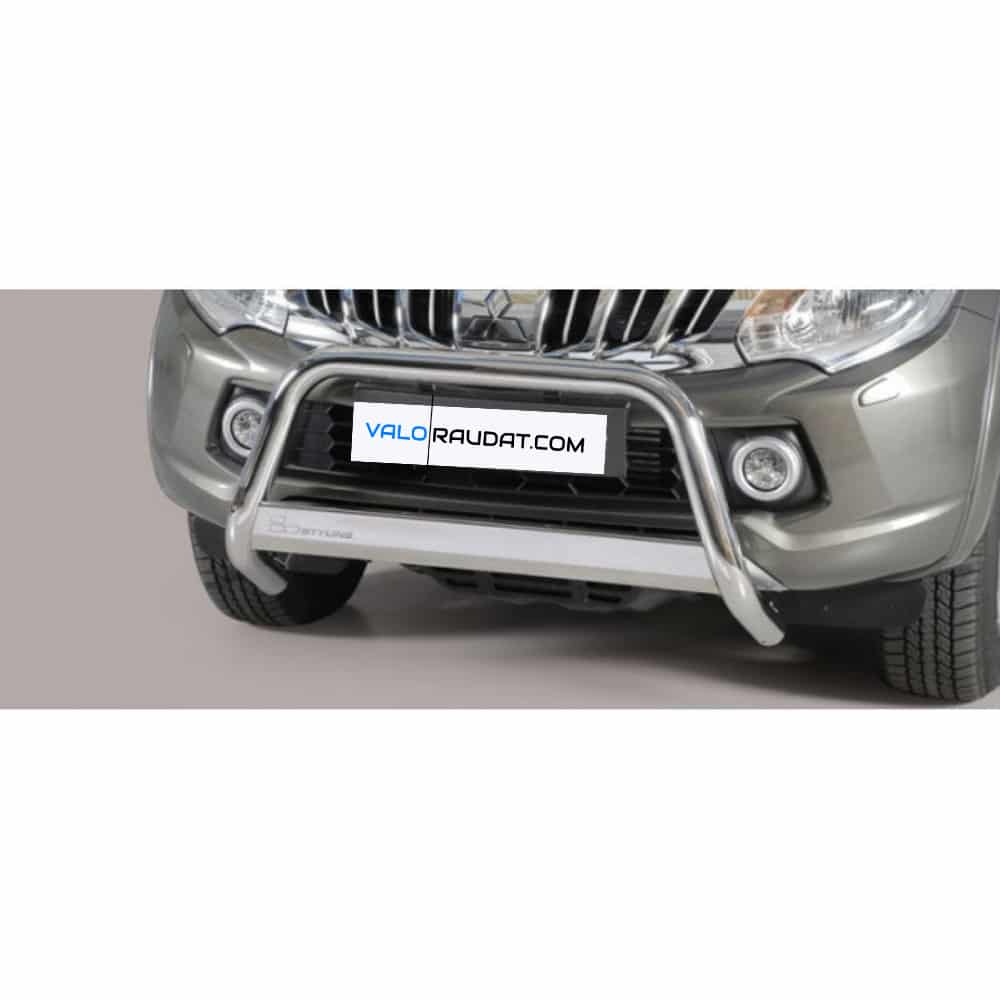 Mitsubishi L200 Double Cab 2015-2018 kaitseraud vaherauaga 1 Mitsubishi L200 Double Cab 2015-2018 kaitseraud vaherauaga