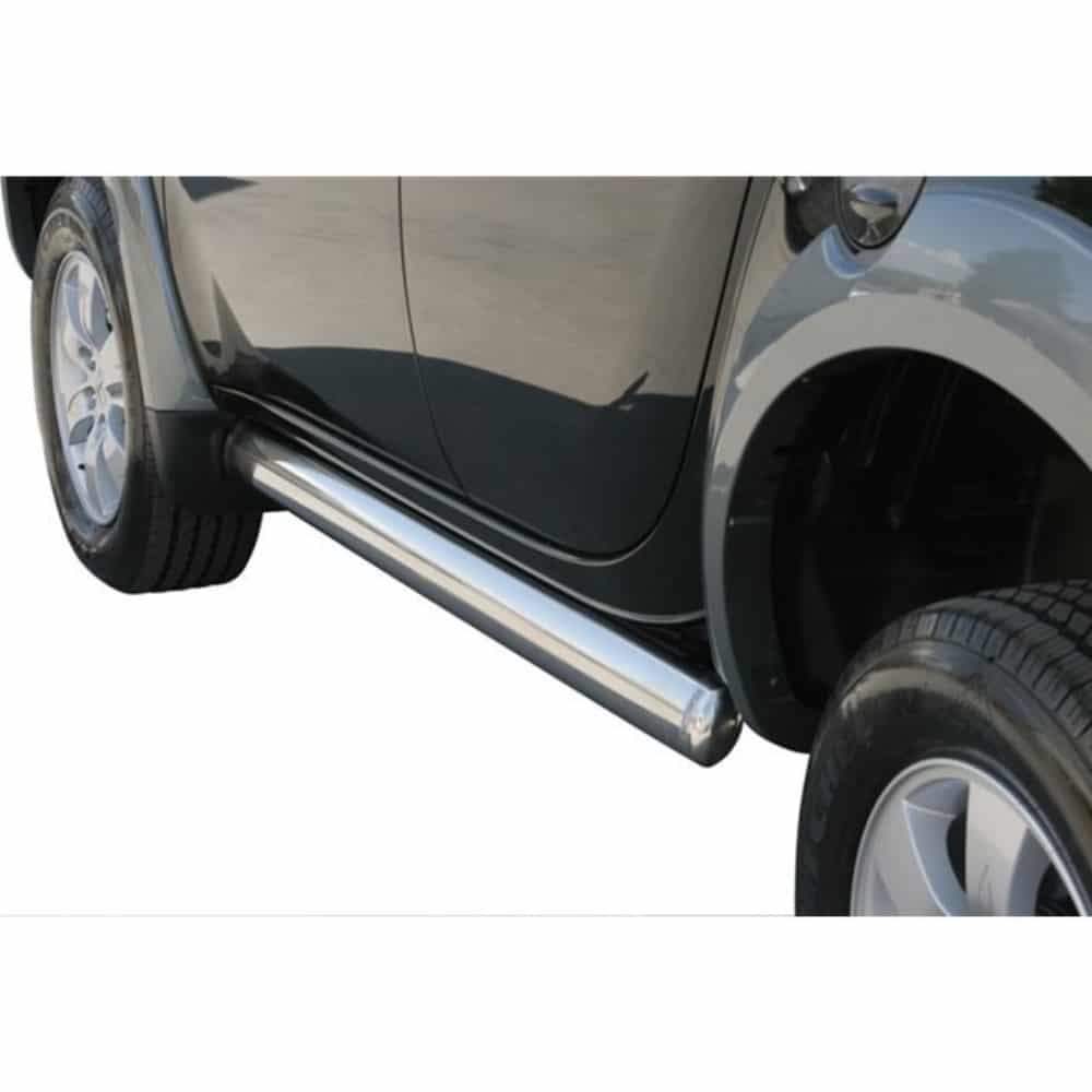 Mitsubishi L200 Double Cap 2006-2009 terasest küljerauad 1 Mitsubishi L200 Double Cap 2006-2009 terasest küljerauad
