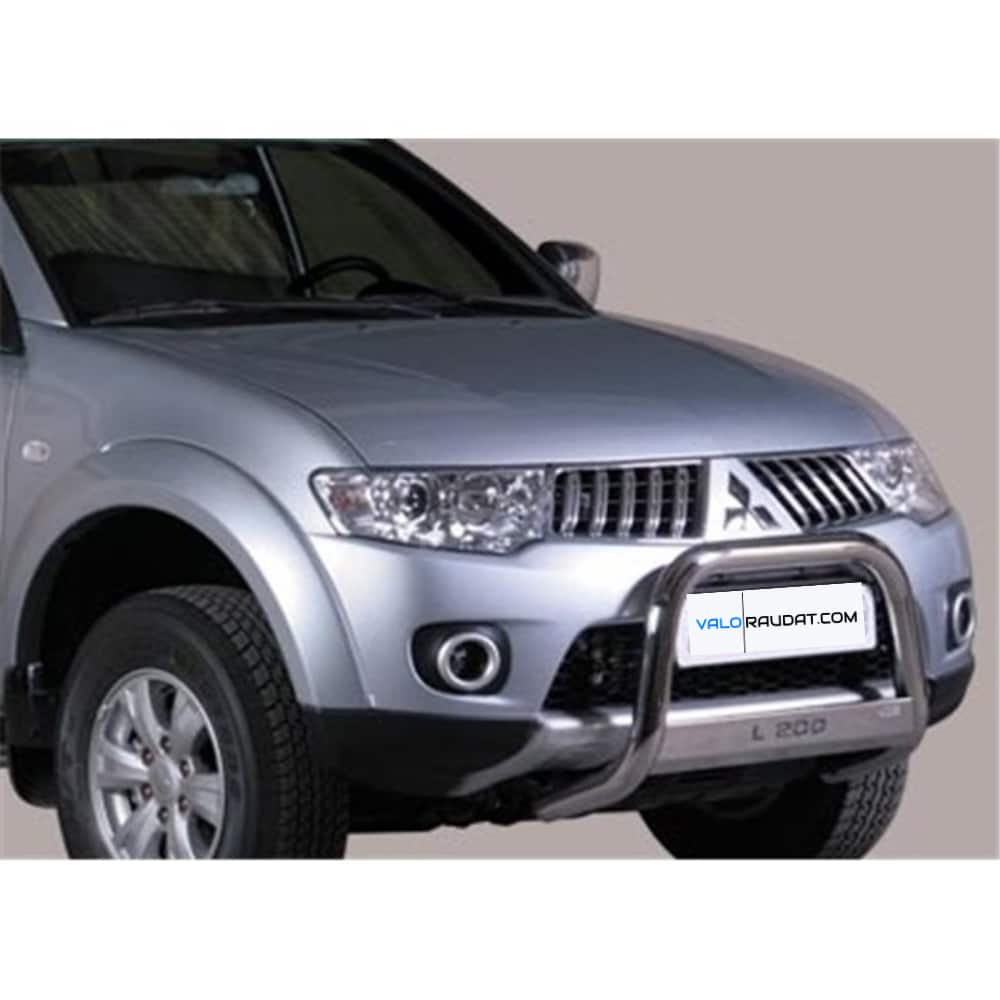 Mitsubishi L200 Double Cap 2010-2015 kaitseraud vaherauaga (Graveeringuga) 1 Mitsubishi L200 Double Cap 2010-2015 kaitseraud vaherauaga (Graveeringuga)