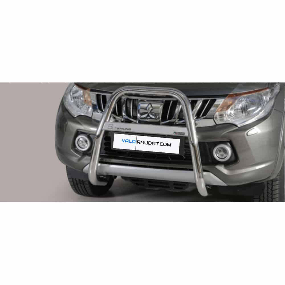 Mitsubishi L200 Double Cap 2015-2018 kaitseraud vaherauaga (Kõrge) 1 Mitsubishi L200 Double Cap 2015-2018 kaitseraud vaherauaga (Kõrge)