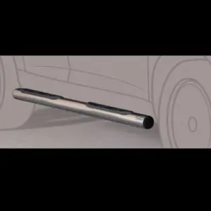 Mitsubishi Pajero 2003-2006 küljerauad plastmassist astmetega