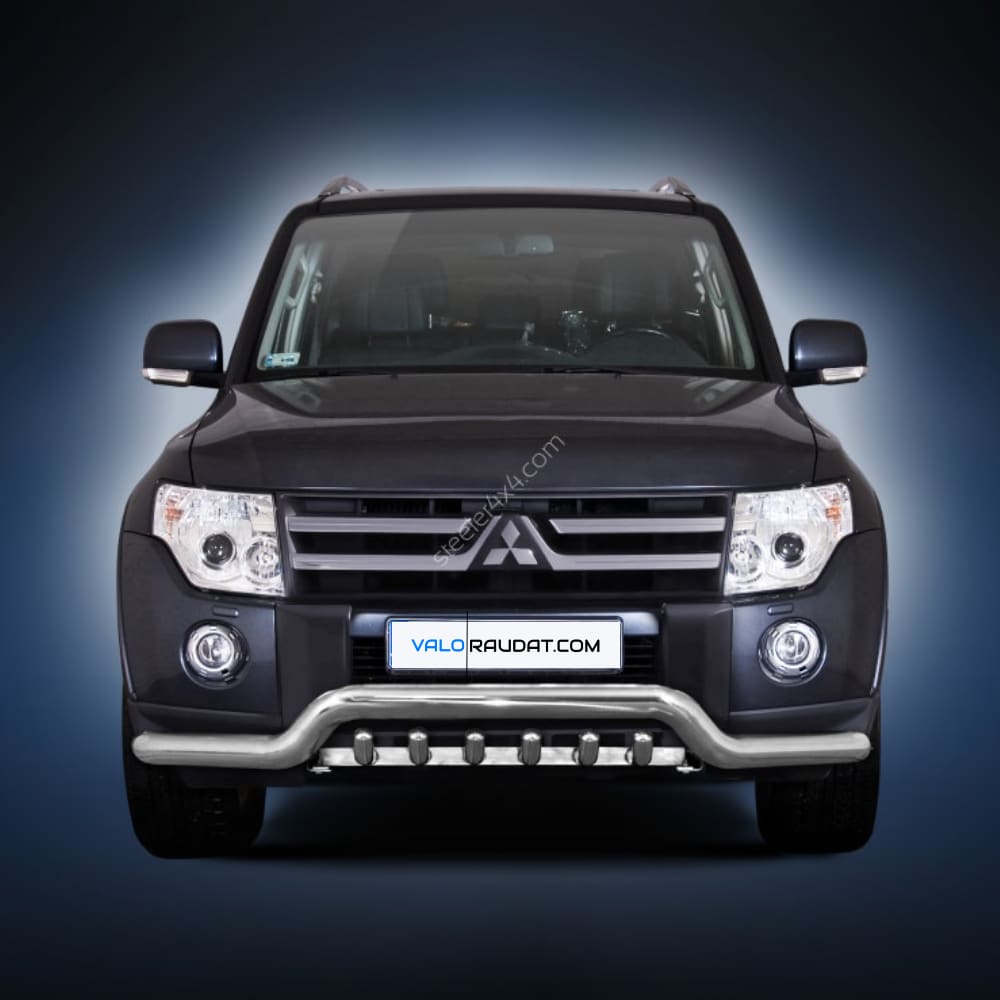 Mitsubishi Pajero 2007-2015 esistange kaitseraud hammastega 1 Mitsubishi Pajero 2007-2015 esistange kaitseraud hammastega