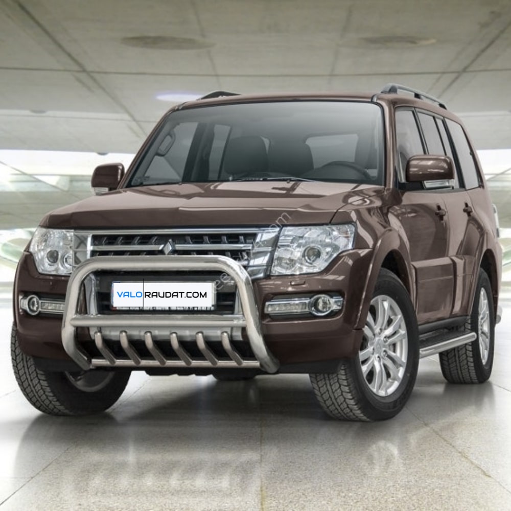Mitsubishi Pajero 2007-2020 kaitseraud hammastega 1 Mitsubishi Pajero 2007-2020 kaitseraud hammastega