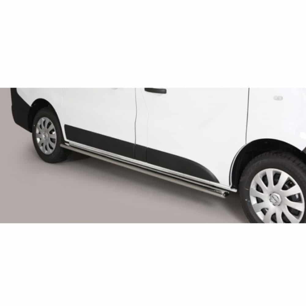 Nissan NV300 SWB <2017 terasest küljerauad 1 Nissan NV300 SWB <2017 terasest küljerauad