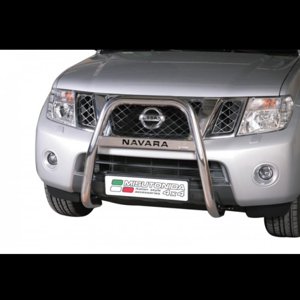 Nissan Navara <2010 esistange kaitseraud (Kõrge) (Graveeringuga) 1 Nissan Navara <2010 esistange kaitseraud (Kõrge) (Graveeringuga)