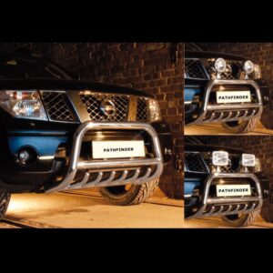 Nissan Pathfinder 2005-2010 kaitseraud hammastega