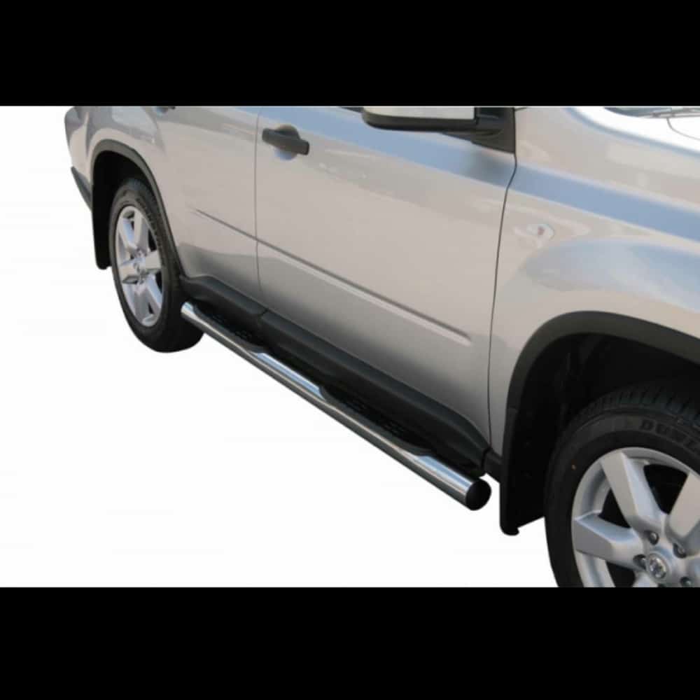 Nissan X-Trail 2007-2010 küljerauad plastmassist astmetega 1 Nissan X-Trail 2007-2010 küljerauad plastmassist astmetega