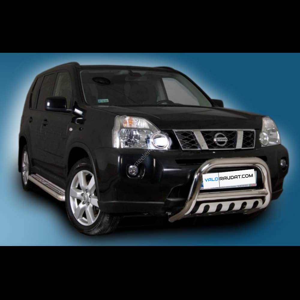 Nissan X-Trail 2007-2010 kaitseraud alla ajamise kaitsmega 1 Nissan X-Trail 2007-2010 kaitseraud alla ajamise kaitsmega