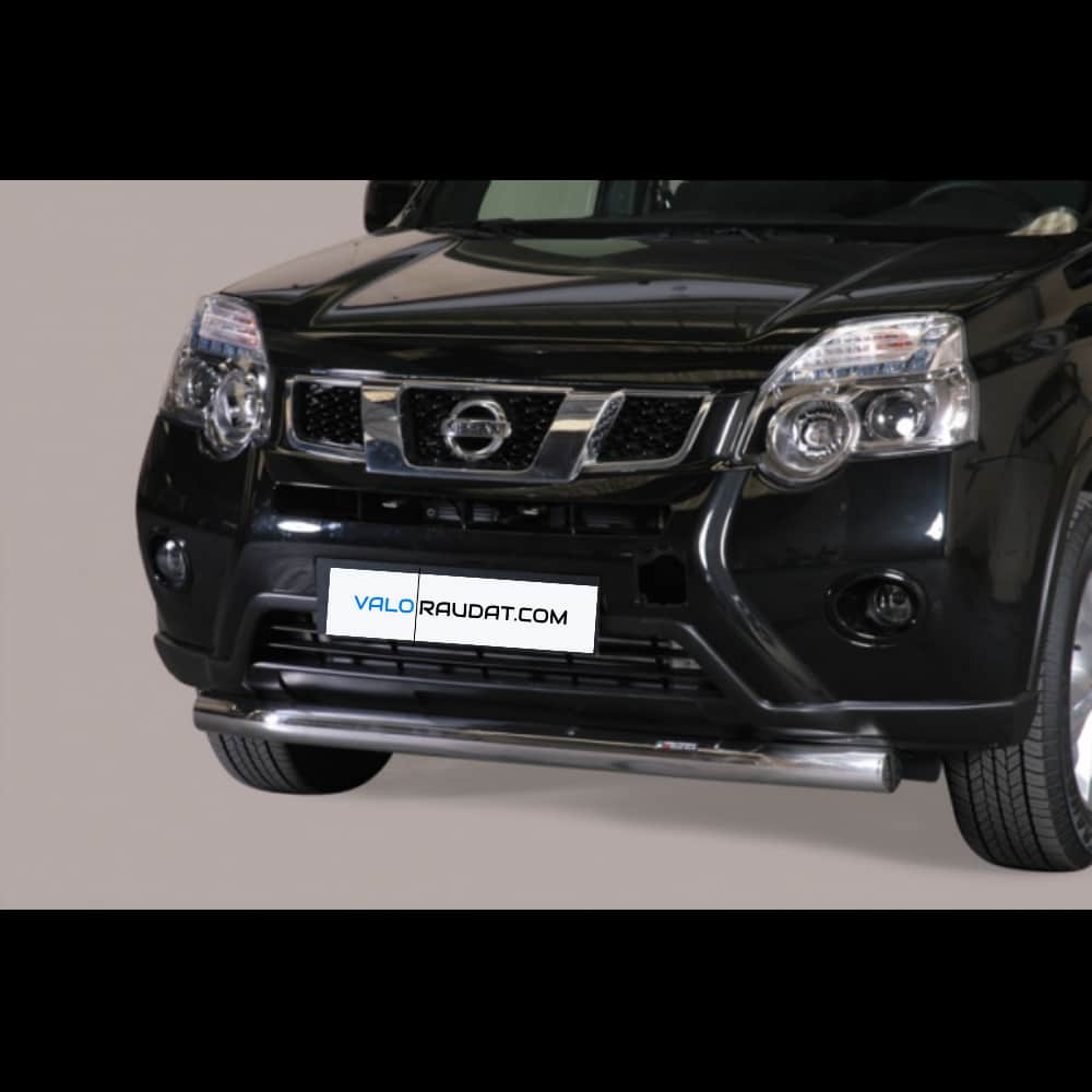 Nissan X-Trail 2011-2014 terasest esistange kaitseraud 1 Nissan X-Trail 2011-2014 terasest esistange kaitseraud