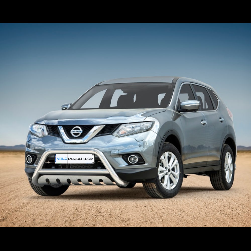 Nissan X-Trail 2014-2017 kaitseraud hammastega 1 Nissan X-Trail 2014-2017 kaitseraud hammastega