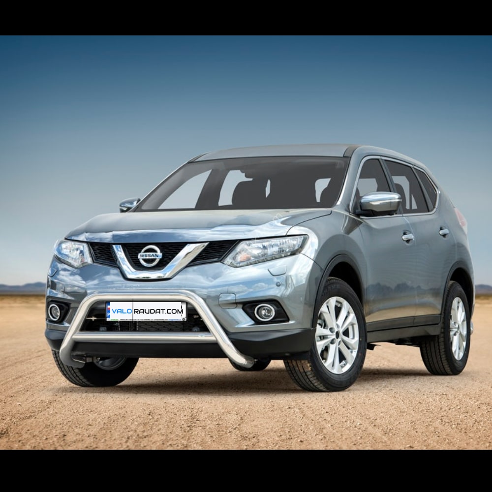 Nissan X-Trail 2014-2017 kaitseraud vaherauaga 1 Nissan X-Trail 2014-2017 kaitseraud vaherauaga