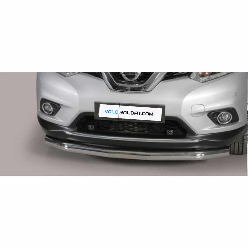 Nissan X-Trail 2015-2018 terasest esistange kaitseraud 1 Nissan X-Trail 2015-2018 terasest esistange kaitseraud