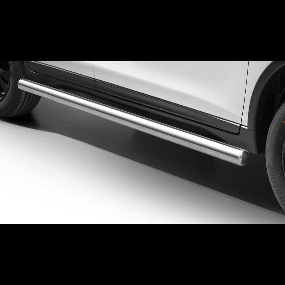 Nissan X-Trail 2018< terasest superbar küljerauad 1 Nissan X-Trail 2018< terasest superbar küljerauad