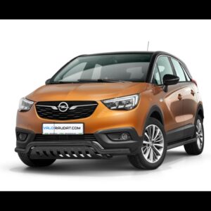 Opel Crossland X 2017 etupuskurin suojarauta alleajosuojalla www.valoraudat.com 2