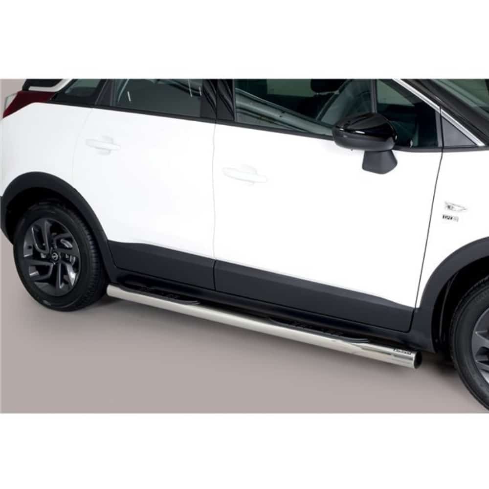 Opel Crossland X 2017< küljerauad plastmassist astmetega 1 Opel Crossland X 2017< küljerauad plastmassist astmetega