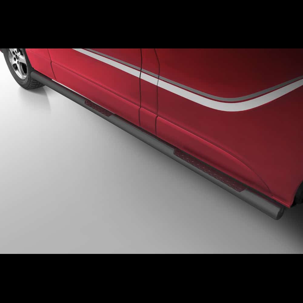 Opel Vivaro 2014-2019 terasest küljerauad astmetega 2 Opel Vivaro 2014-2019 terasest küljerauad astmetega - Image 2