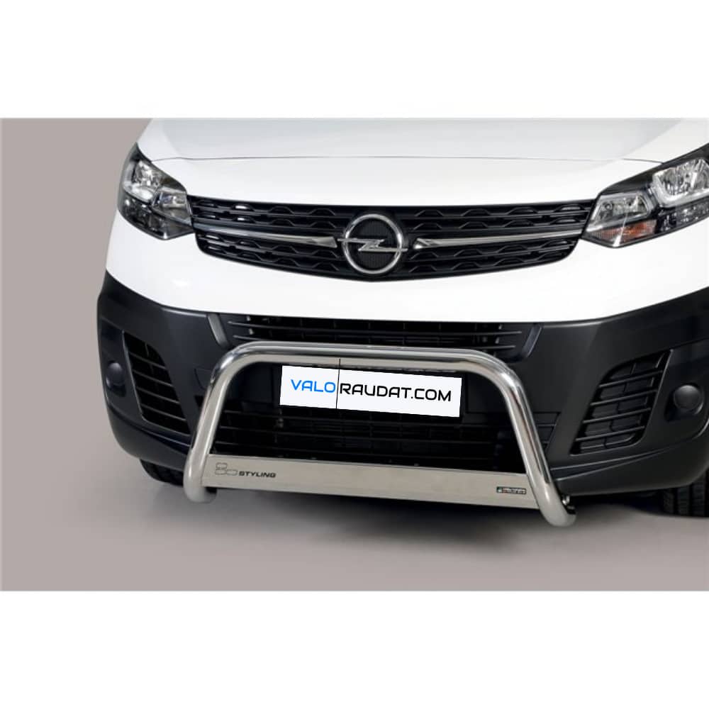 Opel Vivaro <2019 kaitseraud vaherauaga 1 Opel Vivaro <2019 kaitseraud vaherauaga