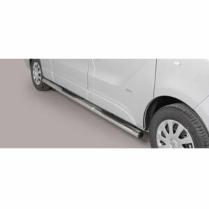 Opel Vivaro LWB 2014-2018 küljerauad plastmassist astmetega