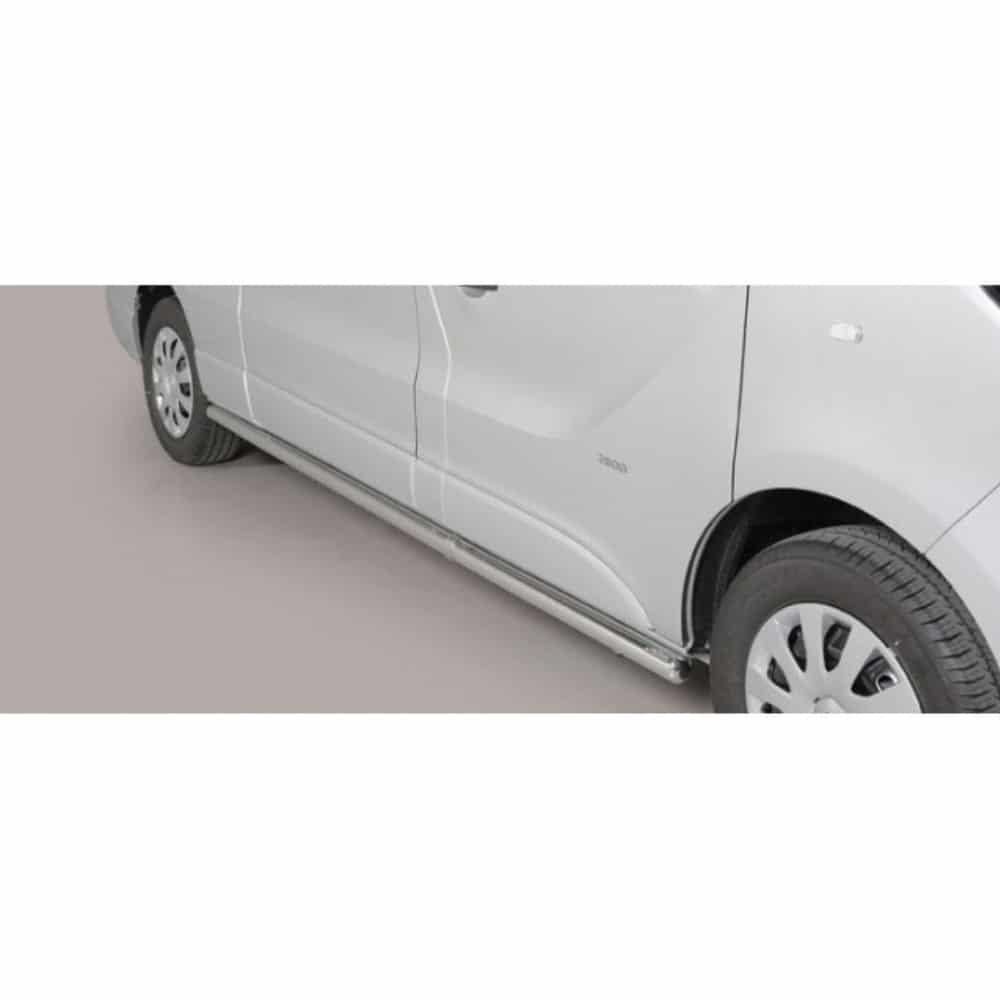 Opel Vivaro LWB 2014-2018 terasest superbar küljerauad 1 Opel Vivaro LWB 2014-2018 terasest superbar küljerauad