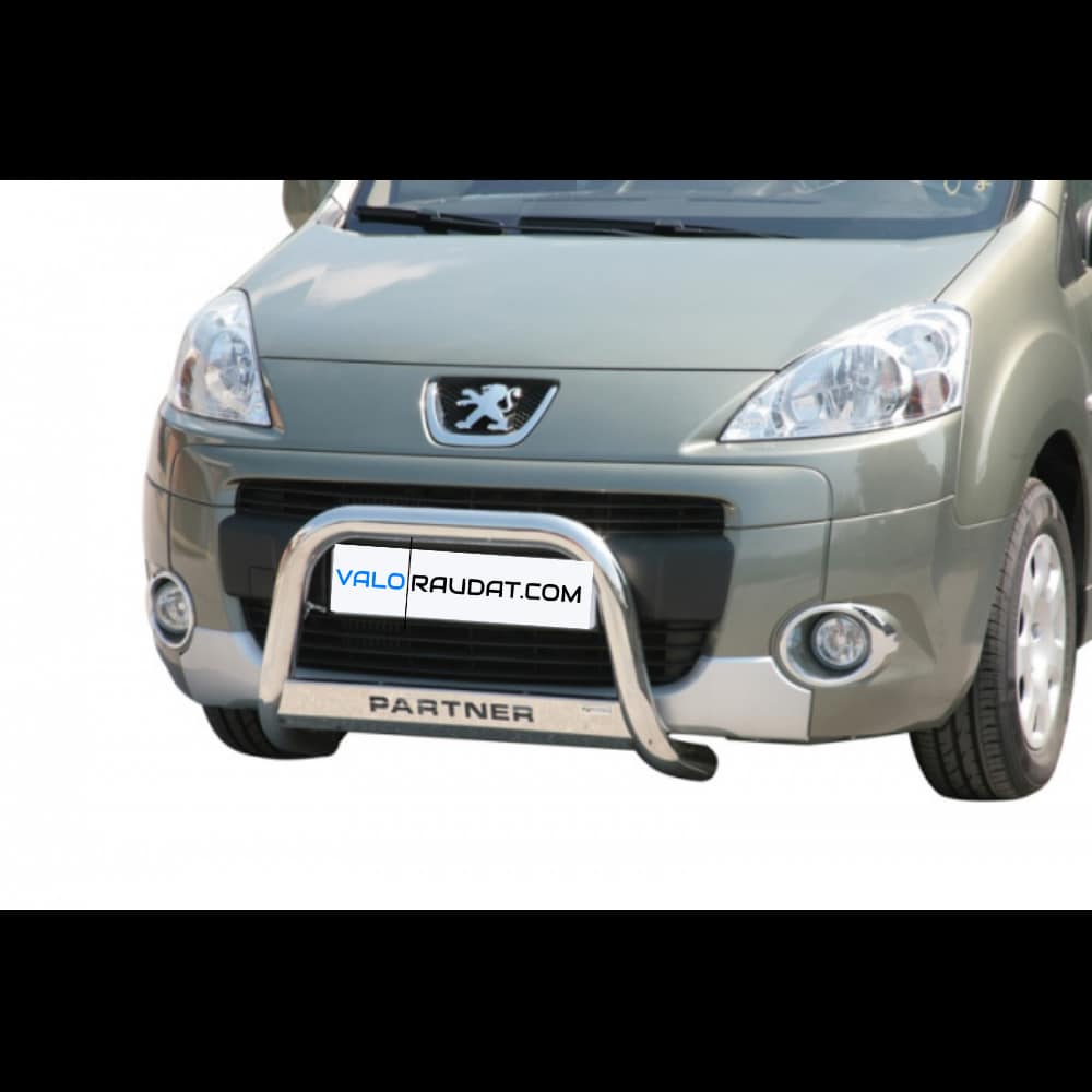 Peugeot Partner 2008-2015 kaitseraud vaherauaga (Graveeringuga) 1 Peugeot Partner 2008-2015 kaitseraud vaherauaga (Graveeringuga)