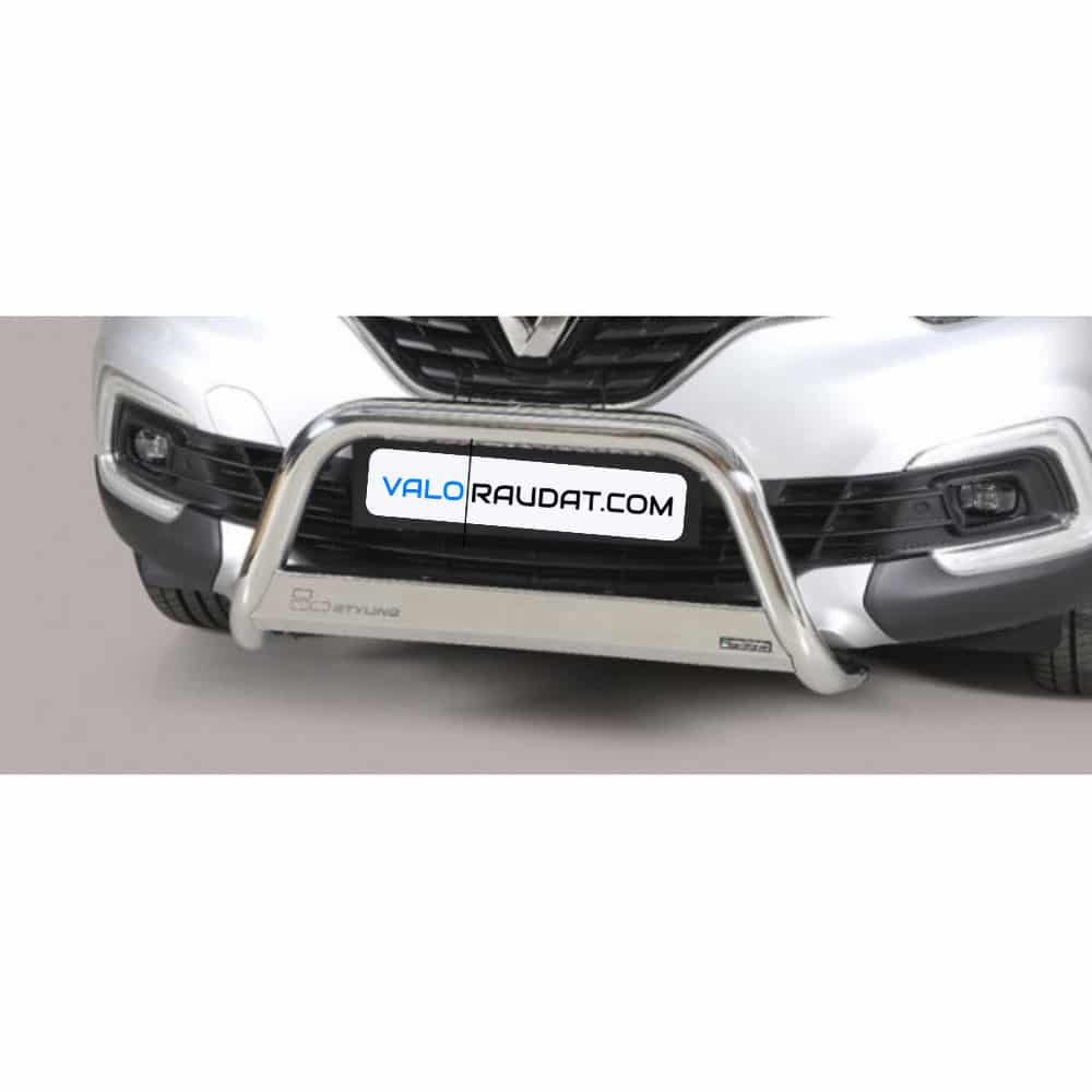 Renault Captur 2018-2019 kaitseraud vaherauaga 1 Renault Captur 2018-2019 kaitseraud vaherauaga