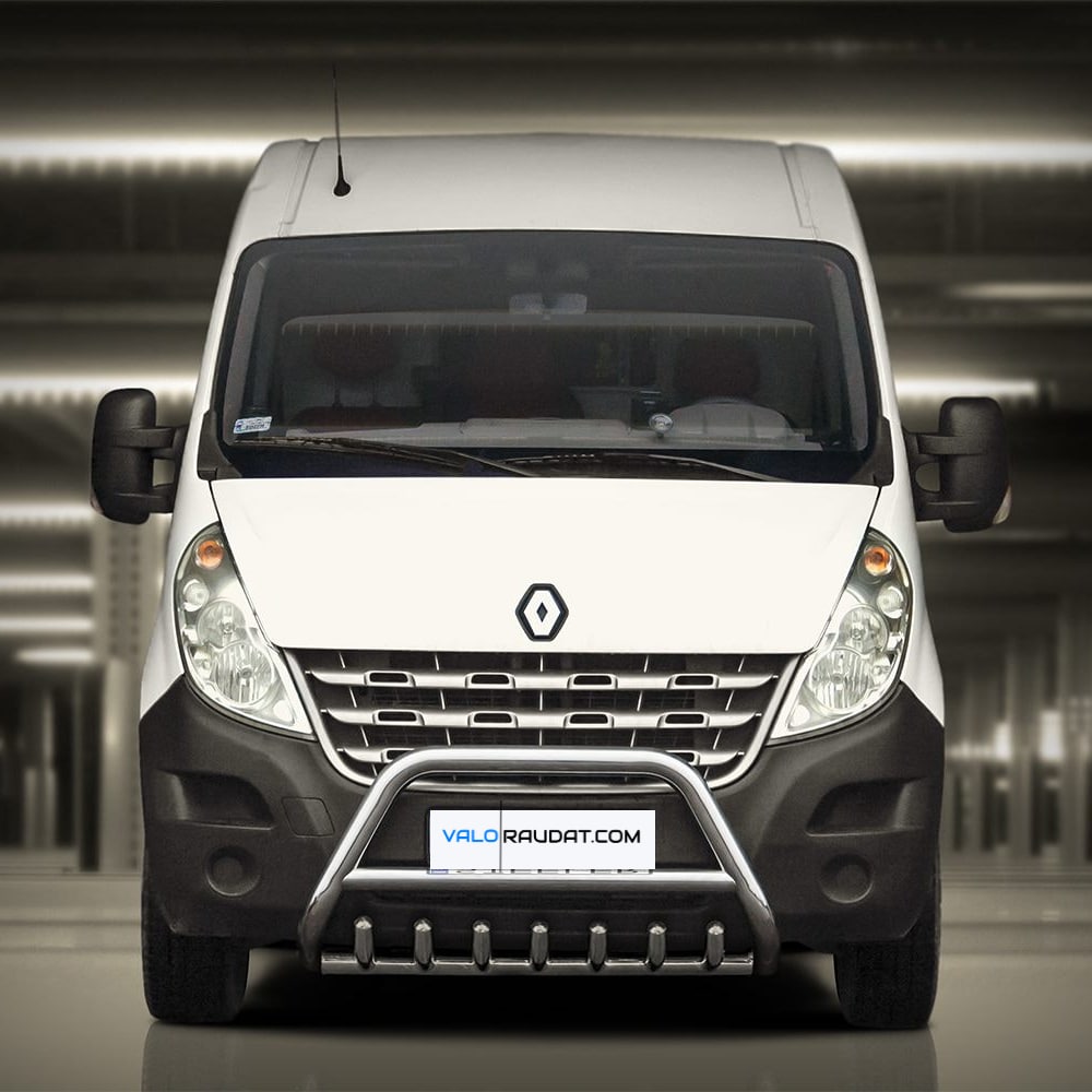 Renault Master 2010-2019 kaitseraud hammastega 1 Renault Master 2010-2019 kaitseraud hammastega