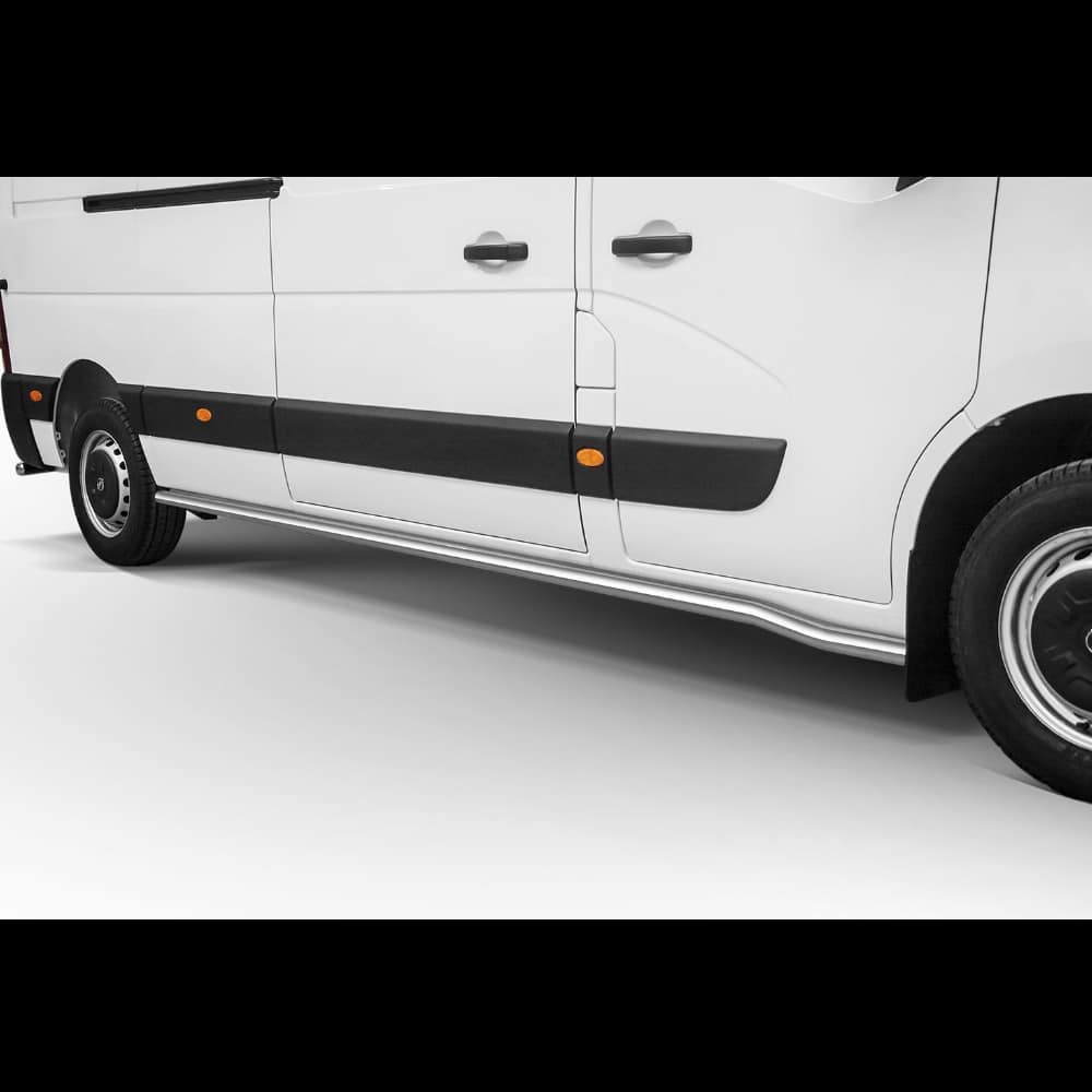 Renault Master 2019< terasest superbar küljerauad 1 Renault Master 2019< terasest superbar küljerauad