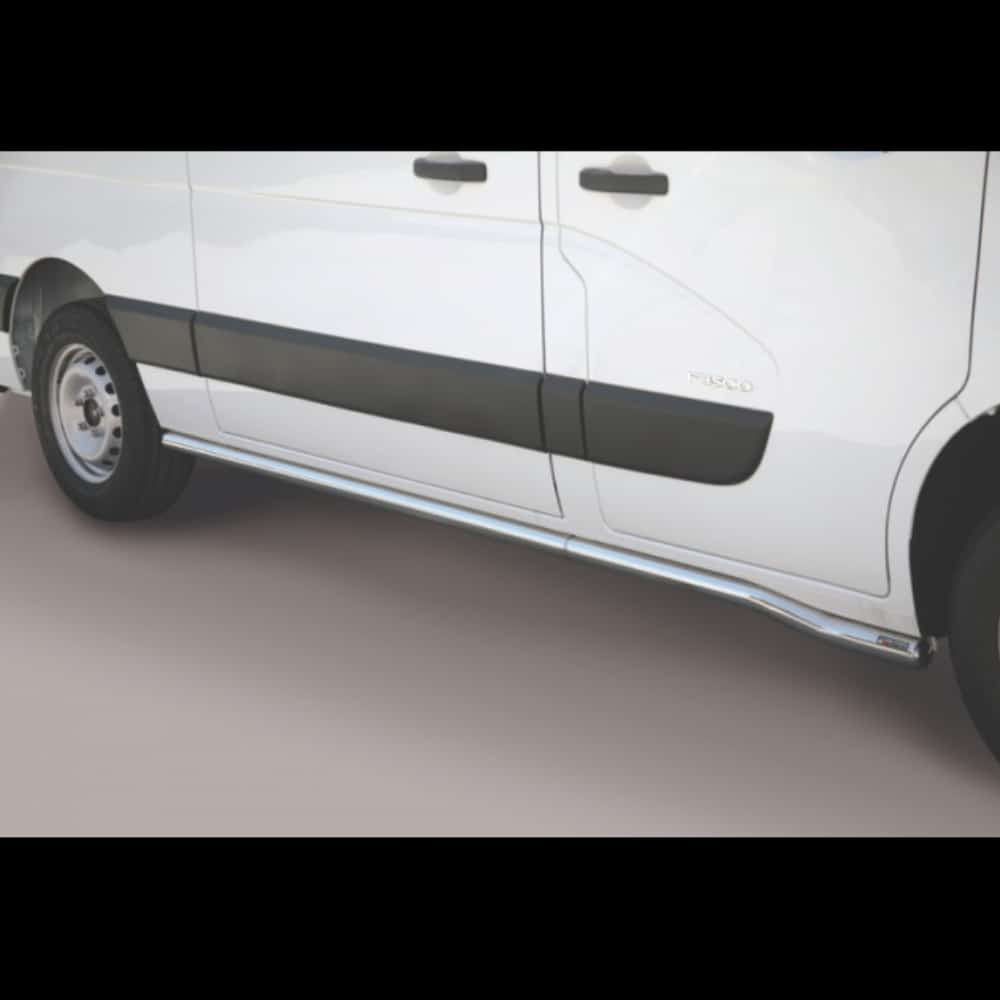 Renault Master SWB L2 2010-2018 terasest superbar küljerauad 1 Renault Master SWB L2 2010-2018 terasest superbar küljerauad