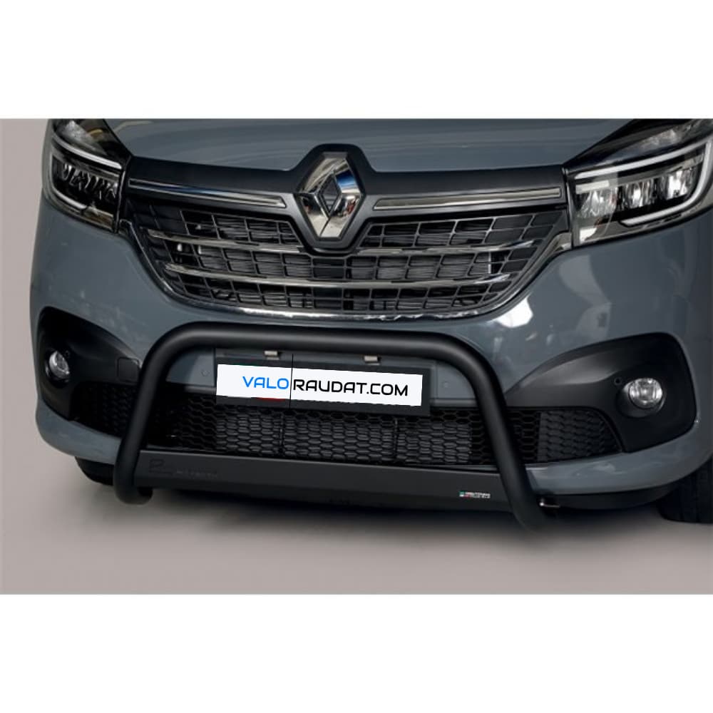 Renault Trafic L1/L2 2019 kaitseraud vaherauaga (must) 1 Renault Trafic L1/L2 2019 kaitseraud vaherauaga (must)