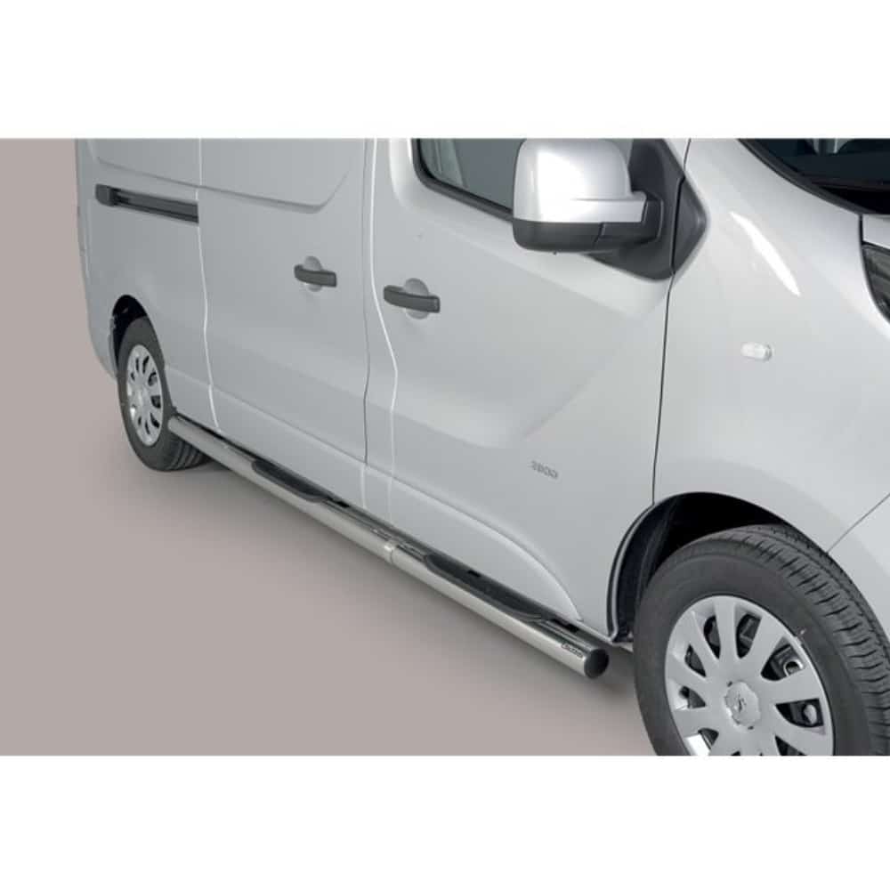 Renault Trafic L2 2019 küljerauad plastmassist astmetega 1 Renault Trafic L2 2019 küljerauad plastmassist astmetega