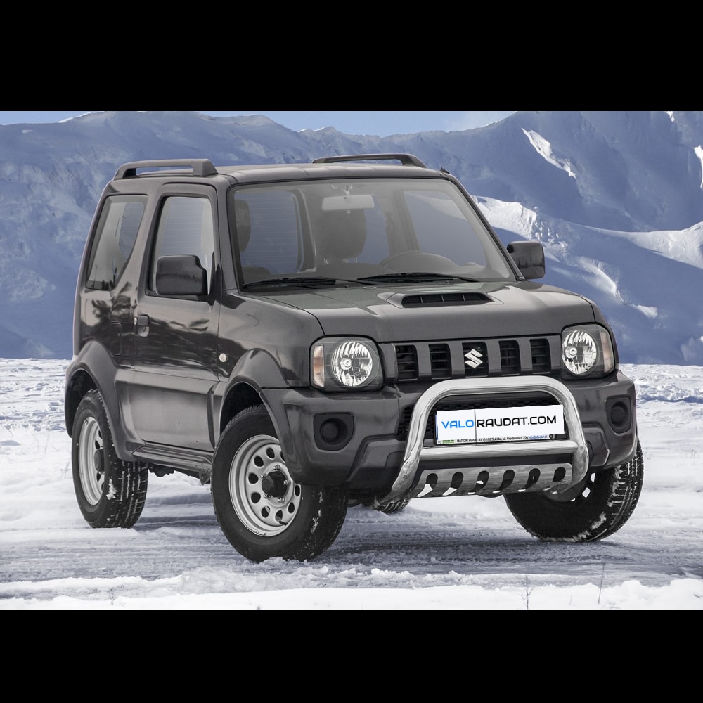 Suzuki Jimny 2012-2018 kaitseraud alla ajamise kaitsmega 1 Suzuki Jimny 2012-2018 kaitseraud alla ajamise kaitsmega