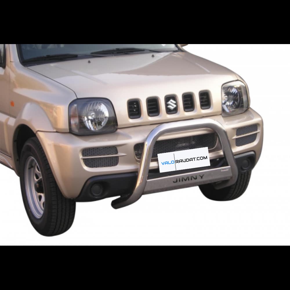 Suzuki Jimny 2006-2012 kaitseraud vaherauaga (Graveeringuga) 1 Suzuki Jimny 2006-2012 kaitseraud vaherauaga (Graveeringuga)