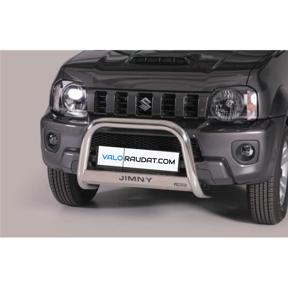 Suzuki Jimny 2012-2017 kaitseraud vaherauaga (Graveeringuga) 1 Suzuki Jimny 2012-2017 kaitseraud vaherauaga (Graveeringuga)
