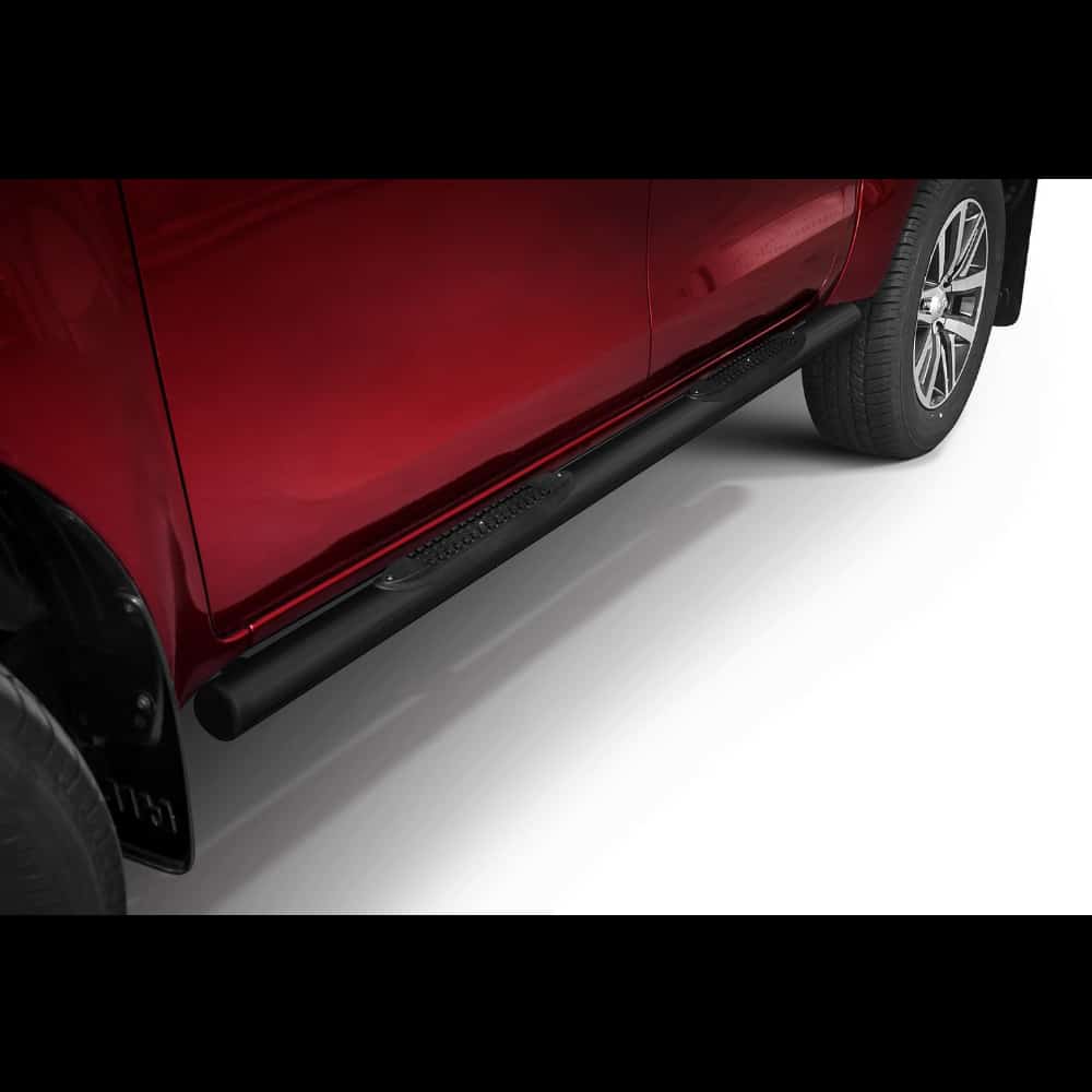 Toyota Hilux 2015< küljerauad plastmassist astmetega 2 Toyota Hilux 2015< küljerauad plastmassist astmetega - Image 2