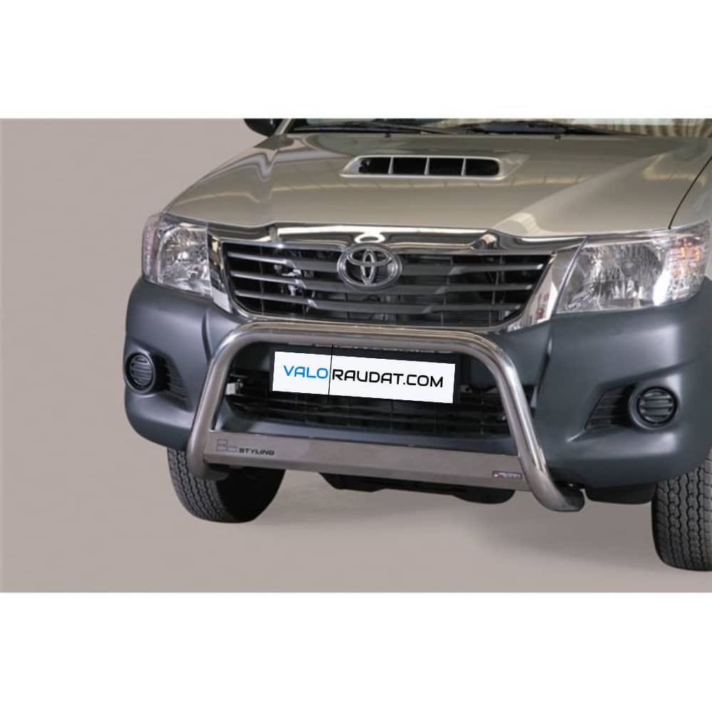 Toyota Hilux Double Cap 2011-2015 kaitseraud vaherauaga 1 Toyota Hilux Double Cap 2011-2015 kaitseraud vaherauaga