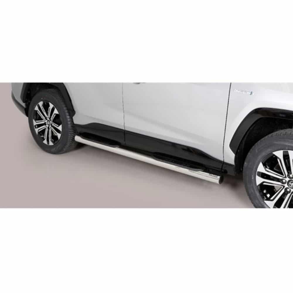 Toyota RAV4 2019 küljerauad plastmassist astmetega 1 Toyota RAV4 2019 küljerauad plastmassist astmetega